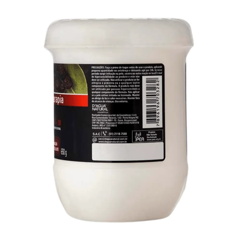 Creme Massagem Pimenta Negra D’água natural 650g - Image 2