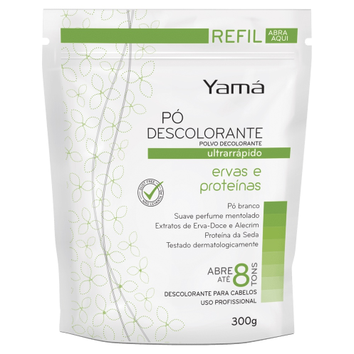 Descolorante Yamá 300g ervas com proteína