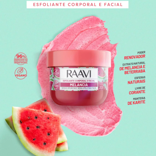 Esfoliante Raavi 200g melancia - Image 3