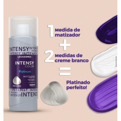 Matizador Lê Charmes Intensy Color Platinum 300ml - Image 3